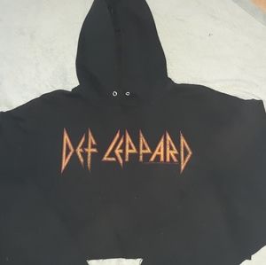 Def Leppard Crop Top